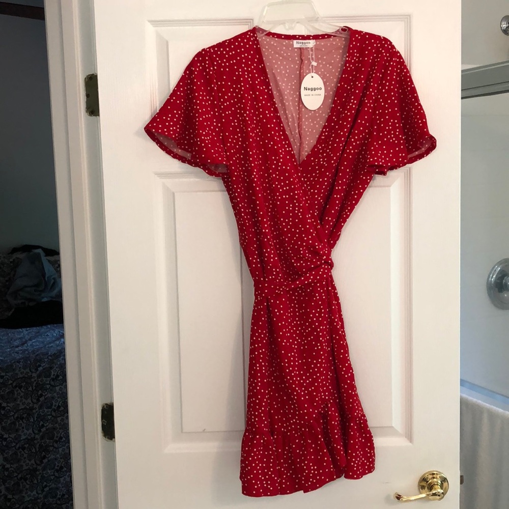Adorable wrap dress